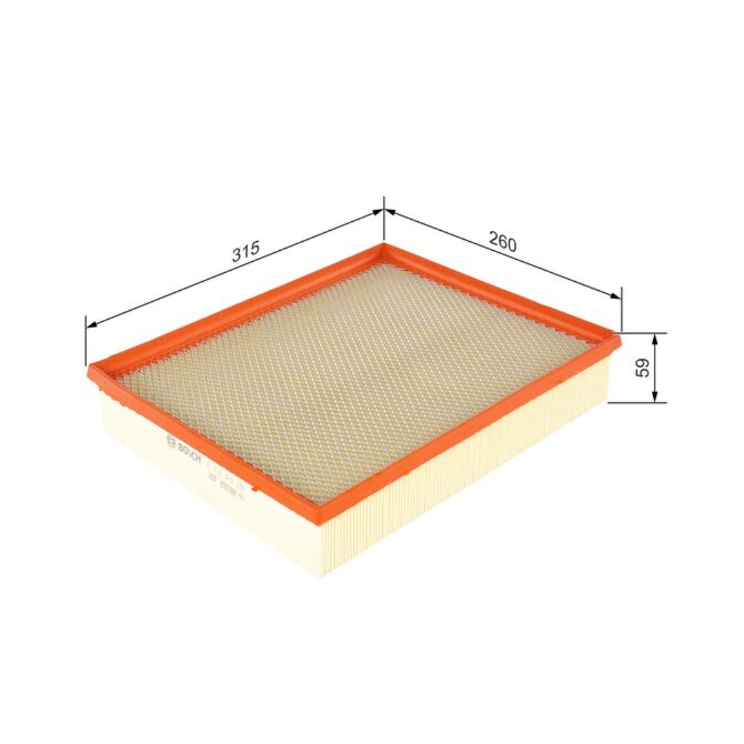 Bosch Air Filter - VW Amarok 2.0 TDi (CSH)