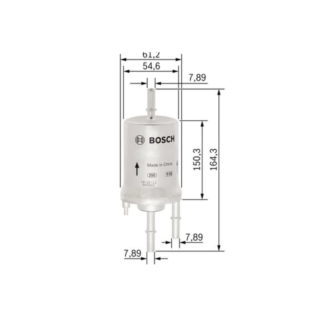 Bosch Fuel Filter - VW Polo Vivo 1.4 (CLP)