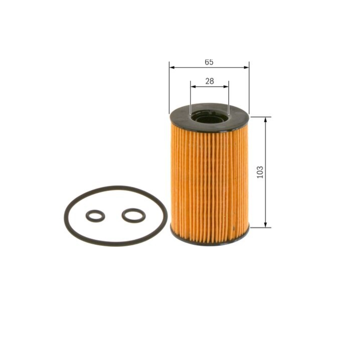 Bosch Oil Filter - VW Amarok 2.0 TDi (CSH)