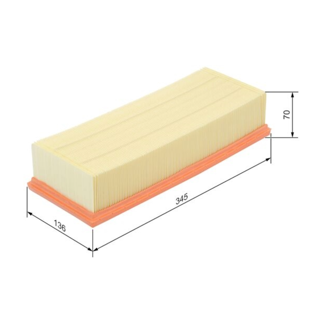 Bosch Air Filter - VW Golf 6 GTi (CCZ)