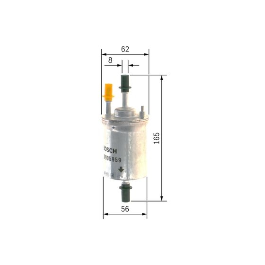 Bosch Fuel Filter - VW Polo 1.2 TSi (CJZ)