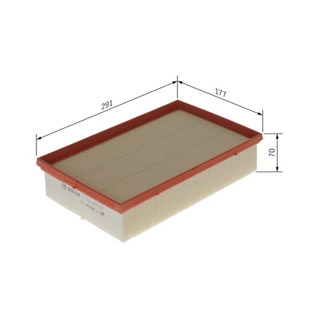 Bosch Air Filter - VW Golf 7R 2.0 TSi (CJX)